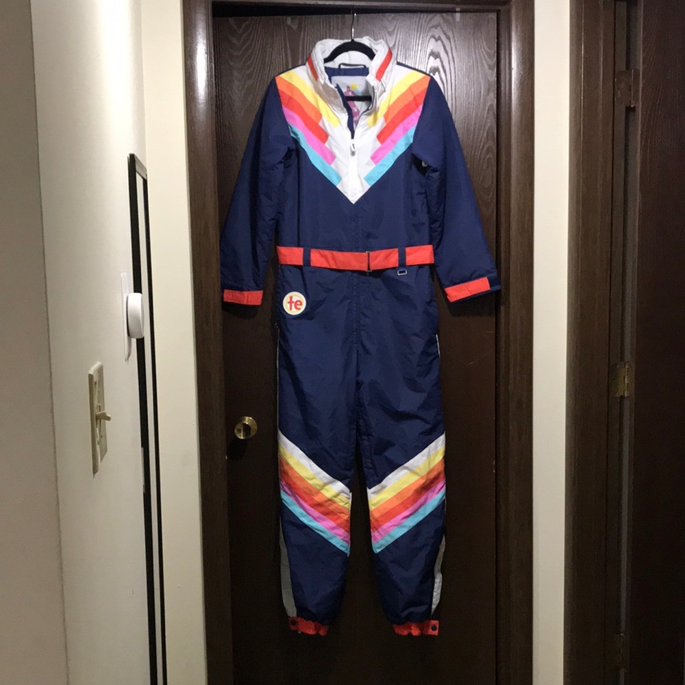 Tipsy Elves Unisex Retro Sante Fe Shredder Ski Suit